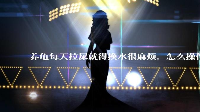 养龟每天拉屎就得换水很麻烦，怎么操作能省点事?